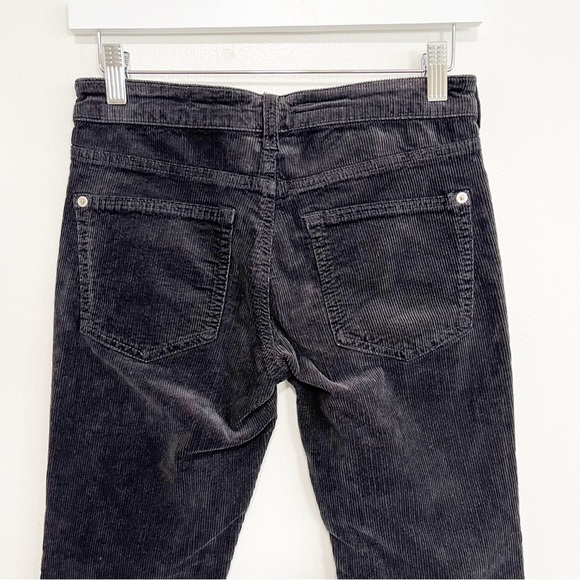 BOGO! Anthropologie Pilcro The Icon Flare Corduroy Jeans Charcoal Gray 25 - Picture 9 of 13